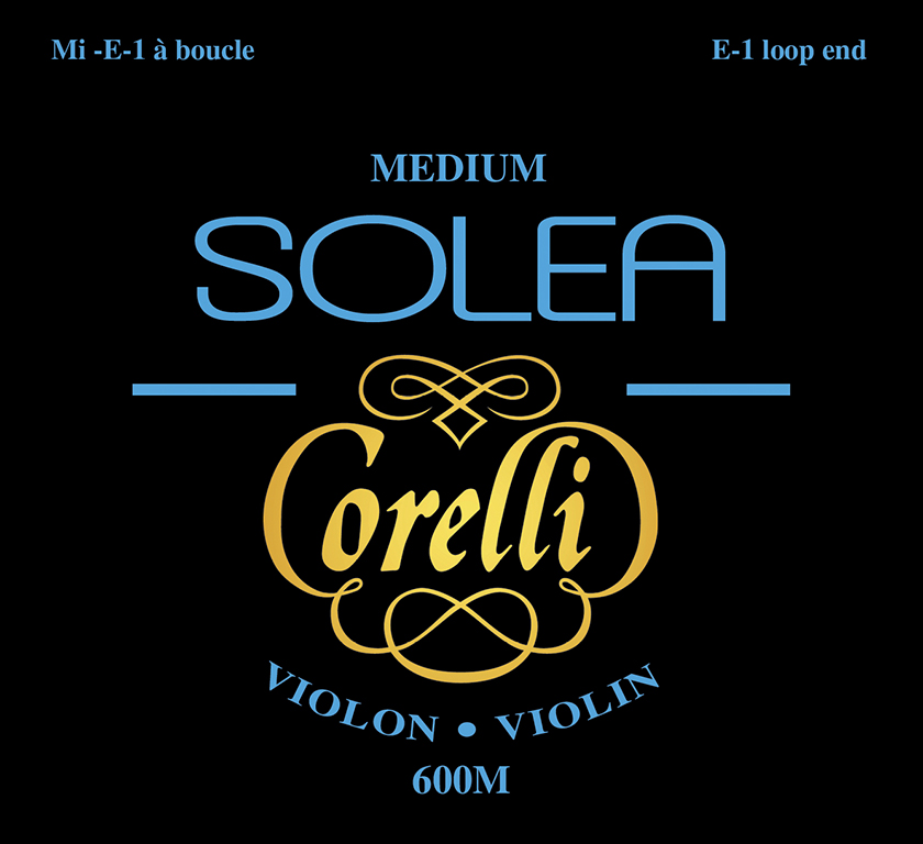 CORELLI SOLEA Violinsaiten SATZ mit E-Kugel, medium