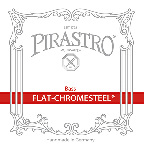 PIRASTRO Flat-Chromesteel Basssaite H5, medium