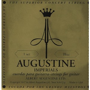 AUGUSTINE Imperial blue Label Gitarresaiten SATZ, high tension