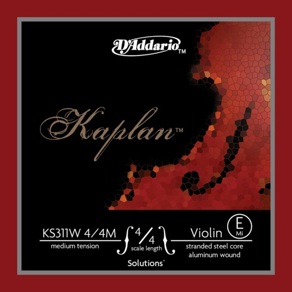 D´ADDARIO Kaplan Solutions Violinsaite E, medium