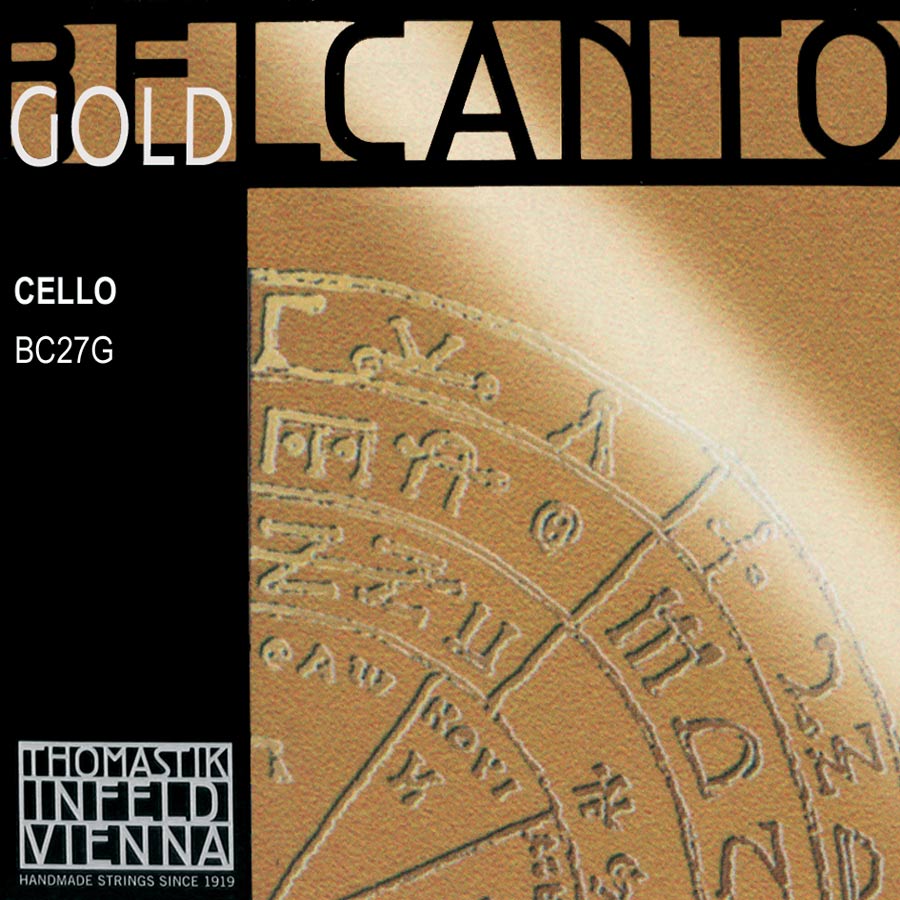 THOMASTIK Belcanto Gold Cellosaite D, medium