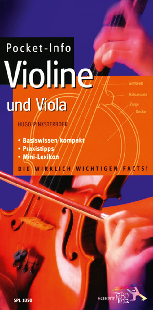 Pocket -Info Violine & Viola