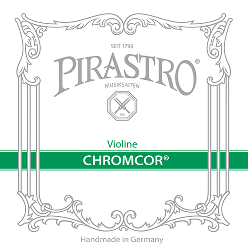 PIRASTRO Chromcor Violinsaite E mit Kugel 3/4 - 1/2, medium