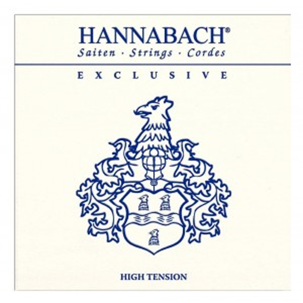 HANNABACH Exclusive Serie Gitarrensaiten SATZ, high tension