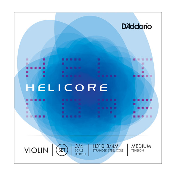 D´ADDARIO Helicore Violinsaiten SATZ mit E-Kugel, medium