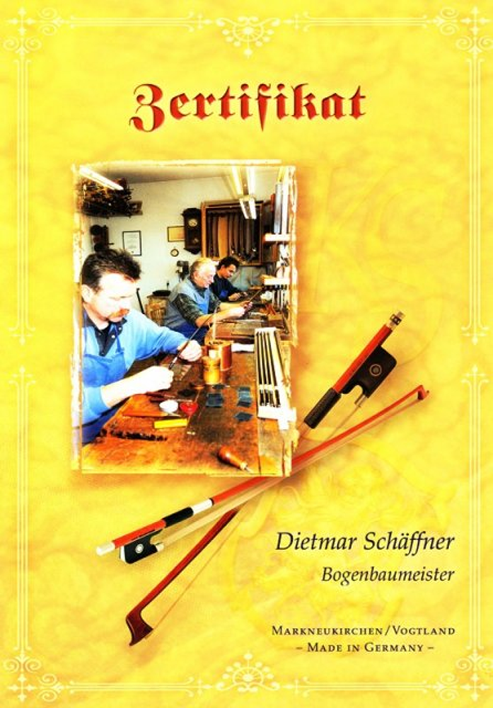 Kurt Schäffner Cellobogen, *** Silbergarnitur