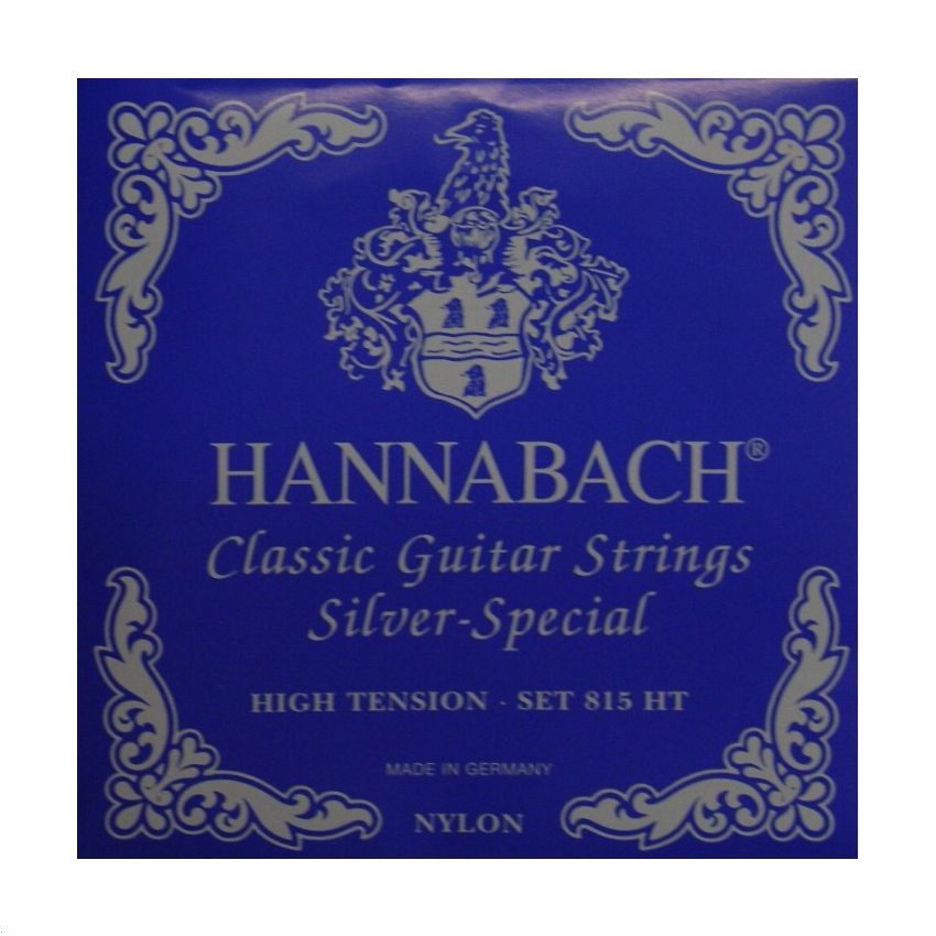 HANNABACH PR 815 HT Silber Spezial Gitarrensaiten SATZ, high tension