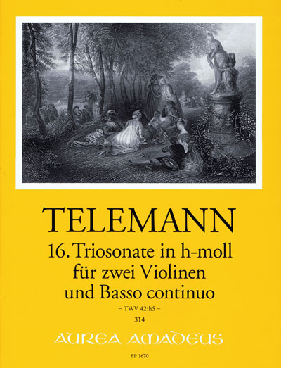 Telemann, 16. Triosonate in h-moll