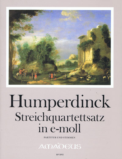 Humperdinck, Streichquartettsatz e-moll