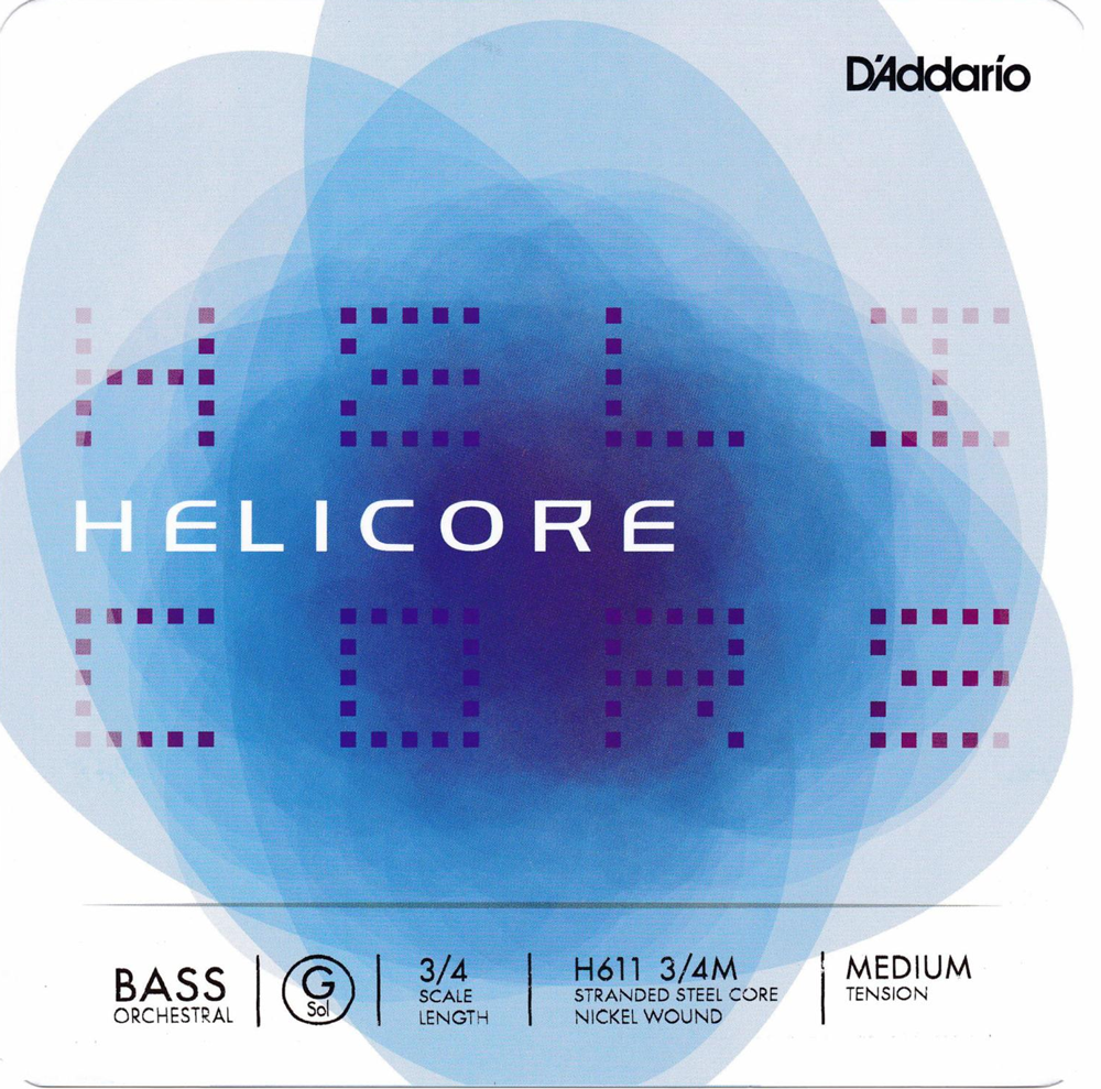 D´ADDARIO Helicore Basssaiten SATZ H SOLO, medium