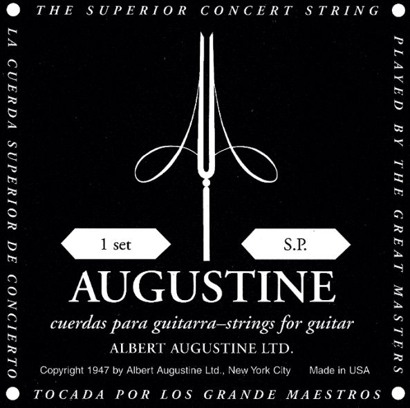 AUGUSTINE Black Label Gitarresaiten SATZ, low tension