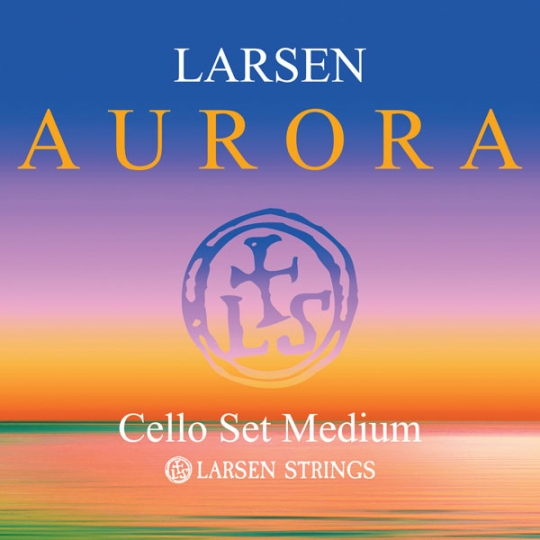LARSEN Aurora Cellosaiten SATZ 4/4, strong 