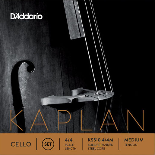 D' Addario Kaplan Cello Satz 4/4 medium  