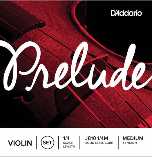 D´ Addario Preulde Satz 4/4 Violine mit E-Kugel, medium  